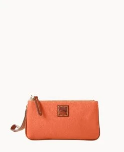 Pebble Grain Medium Wristlet Blush -Dooney & Bourke W0326G 9PCRPAKR