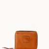 Florentine Small Zip Around Wallet Natural