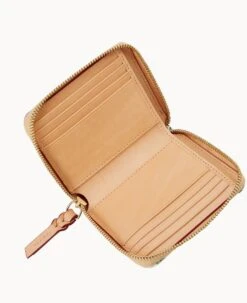 Botanical Collection Small Zip Around Wallet White -Dooney & Bourke W0329G BZWHSVNA ALT2 1