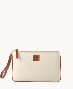 Pebble Grain Large Wristlet Blush -Dooney & Bourke W0333G 9PBOPAKR