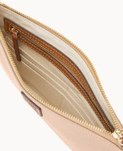 Pebble Grain Large Wristlet Blush -Dooney & Bourke W0333G 9PZLPAKR ALT2 1