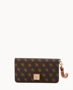 Gretta Fey Phone Wristlet Brown Tmoro 10 Gretta Fey Phone Wristlet Brown Tmoro -Dooney & Bourke W0431G NGBMPATN 1