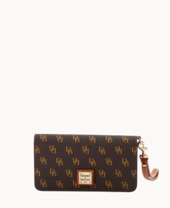 Gretta Fey Phone Wristlet Brown Tmoro 13 Gretta Fey Phone Wristlet Brown Tmoro -Dooney & Bourke W0431G NGBMPATN 2