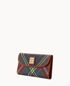 Windsor Continental Clutch Charcoal 15 Windsor Continental Clutch Charcoal -Dooney & Bourke W0507G 3WCOPATN ALT1