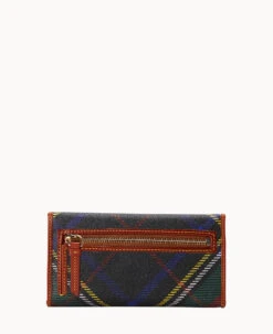 Windsor Continental Clutch Charcoal 17 Windsor Continental Clutch Charcoal -Dooney & Bourke W0507G 3WCOPATN ALT3