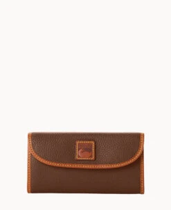 Pebble Grain Continental Clutch Blush -Dooney & Bourke W0507G 9PBFPAKR