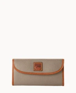 Pebble Grain Continental Clutch Blush -Dooney & Bourke W0507G 9PTPPAKR