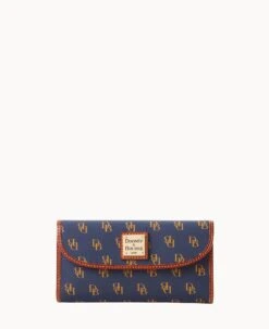 Gretta Continental Clutch Bone -Dooney & Bourke W0507G NGNVPATN0002