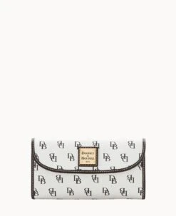 Gretta Continental Clutch Bone -Dooney & Bourke W0507G NGWHPABL0002