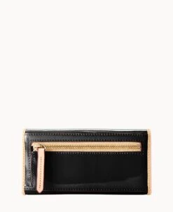 Patent Continental Clutch Black -Dooney & Bourke W0507G PTBLSVNA0002 ALT3 1