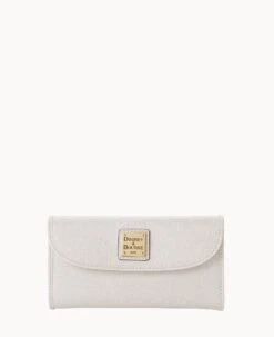 Saffiano Continental Clutch Off White -Dooney & Bourke W0507G SIECSIEC0002