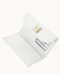 Saffiano Continental Clutch Off White -Dooney & Bourke W0507G SIOWSIOW0002 ALT2