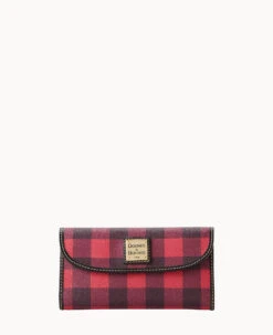 Tucker Continental Clutch Red -Dooney & Bourke W0507G TURDPABL 2
