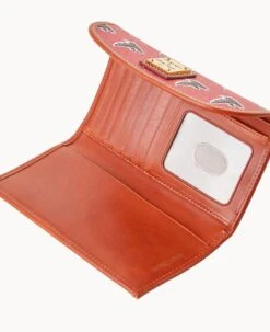 NFL Falcons Continental Clutch FALCONS -Dooney & Bourke W0507M NJRDPATNFALC ALT2 1