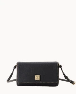 Pebble Grain Becca Crossbody Black Black