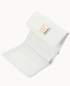 Saffiano Small Flap Credit Card Wallet Off White 26 Saffiano Small Flap Credit Card Wallet Off White -Dooney & Bourke W1106G SIOWSIOW0002 ALT2 1