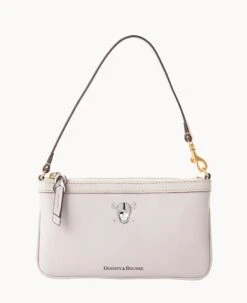 NFL Raiders Large Slim Wristlet RAIDERS -Dooney & Bourke W1111D N1ECSCECRAID 1