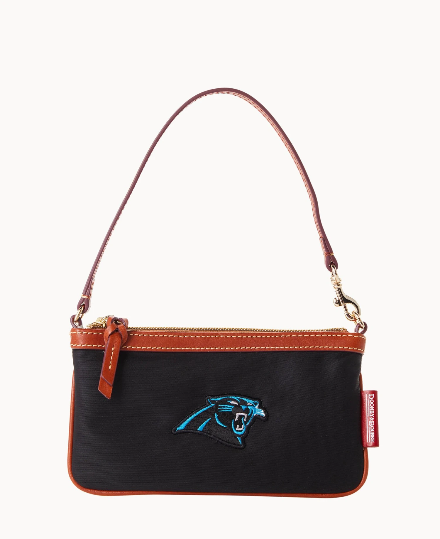 NFL Panthers Large Slim Wristlet PANTHERS 3 NFL Panthers Large Slim Wristlet PANTHERS - Image 3
