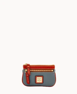 Pebble Grain Coin Case Red 39 Pebble Grain Coin Case Red -Dooney & Bourke W1160G AWSLPATN