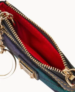 Tartan Small Coin Case Navy 12 Tartan Small Coin Case Navy -Dooney & Bourke W1160G TTNVPABL ALT2