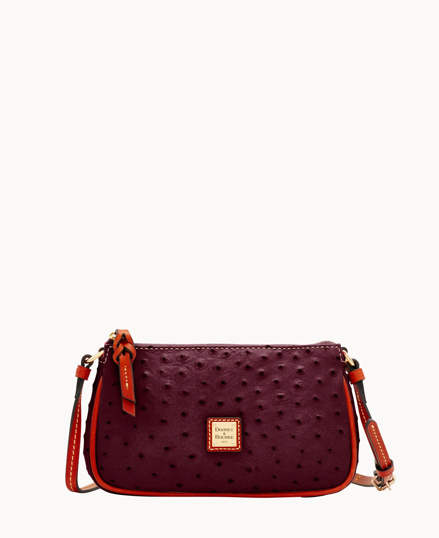 Ostrich Lexi Crossbody Grey 18 Ostrich Lexi Crossbody Grey - Image 18