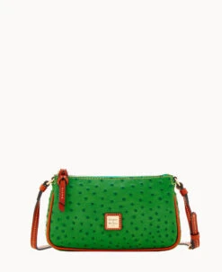 Ostrich Lexi Crossbody Grey 32 Ostrich Lexi Crossbody Grey -Dooney & Bourke W1400G OTGRPATN