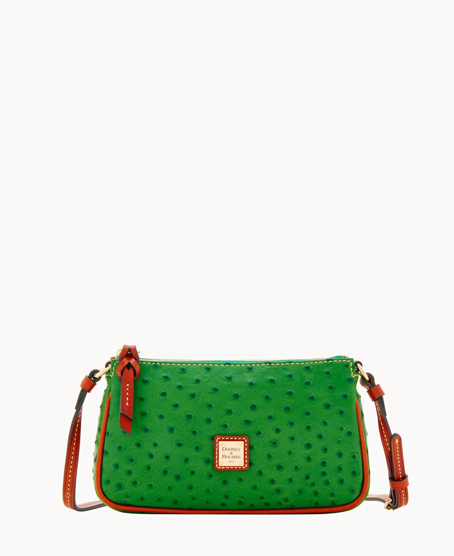 Ostrich Lexi Crossbody Grey 13 Ostrich Lexi Crossbody Grey - Image 13