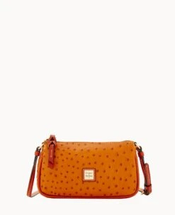 Ostrich Lexi Crossbody Grey 29 Ostrich Lexi Crossbody Grey -Dooney & Bourke W1400G OTTNPATN