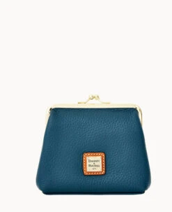 Pebble Grain Large Frame Purse Brown Tmoro -Dooney & Bourke W1407G AWTEPATNDY15