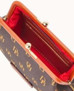 Gretta Large Frame Purse Brown Tmoro -Dooney & Bourke W1407G NGBMPATN ALT2 1